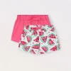 Blukids Pack 2 shorts in jersey di puro cotone neonata- Pantaloni | Multipack