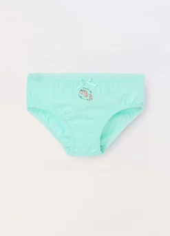 Blukids Pack 3 slip in jersey di puro cotone neonata- Intimo