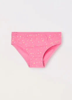 Blukids Pack 5 slip in jersey di puro cotone ragazza- Multipack | Intimo