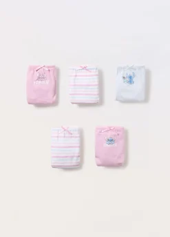Blukids Pack 5 slip in jersey di puro cotone bambina- Multipack | Intimo