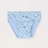 Blukids Pack 3 slip in jersey di puro cotone bambino-Bambino Multipack | Intimo