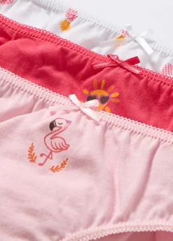 Blukids Pack 3 slip in jersey di puro cotone neonata- Intimo
