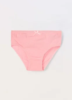 Blukids Pack 5 slip in jersey di puro cotone bambina- Multipack | Intimo