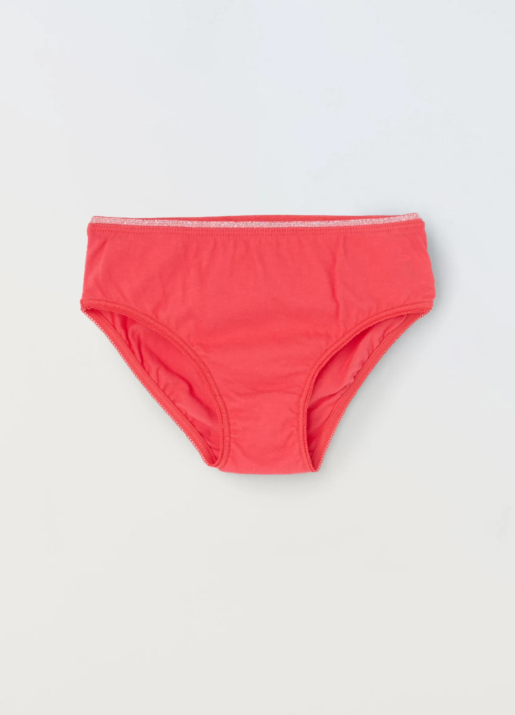 Blukids Pack 7 slip in jersey di puro cotone bambina- Multipack | Intimo