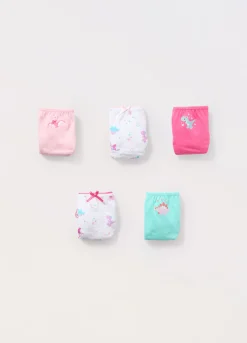 Blukids Pack 5 slip in puro cotone neonata- Intimo