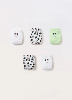 Blukids Pack 5 slip in puro cotone neonato- Intimo