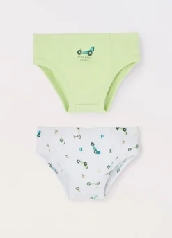 Blukids Pack 2 slip in puro cotone neonato- Multipack | Intimo