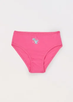 Blukids Pack 5 slip in puro cotone neonata- Intimo