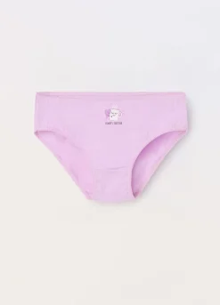 Blukids Pack 5 slip in puro cotone ragazza- Multipack | Intimo