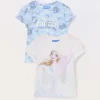 Blukids Pack 2 t-shirt Frozen in cotone stretch bambina- T-shirt | Multipack