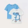 Blukids Pack 2 t-shirt in jersey di puro cotone neonato- T-shirt