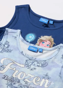 Blukids Pack 2 vestiti in puro cotone bambina- Vestiti | Multipack