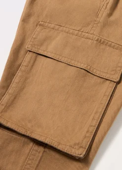 Blukids Pantaloni cargo in puro cotone bambino-Bambino Pantaloni