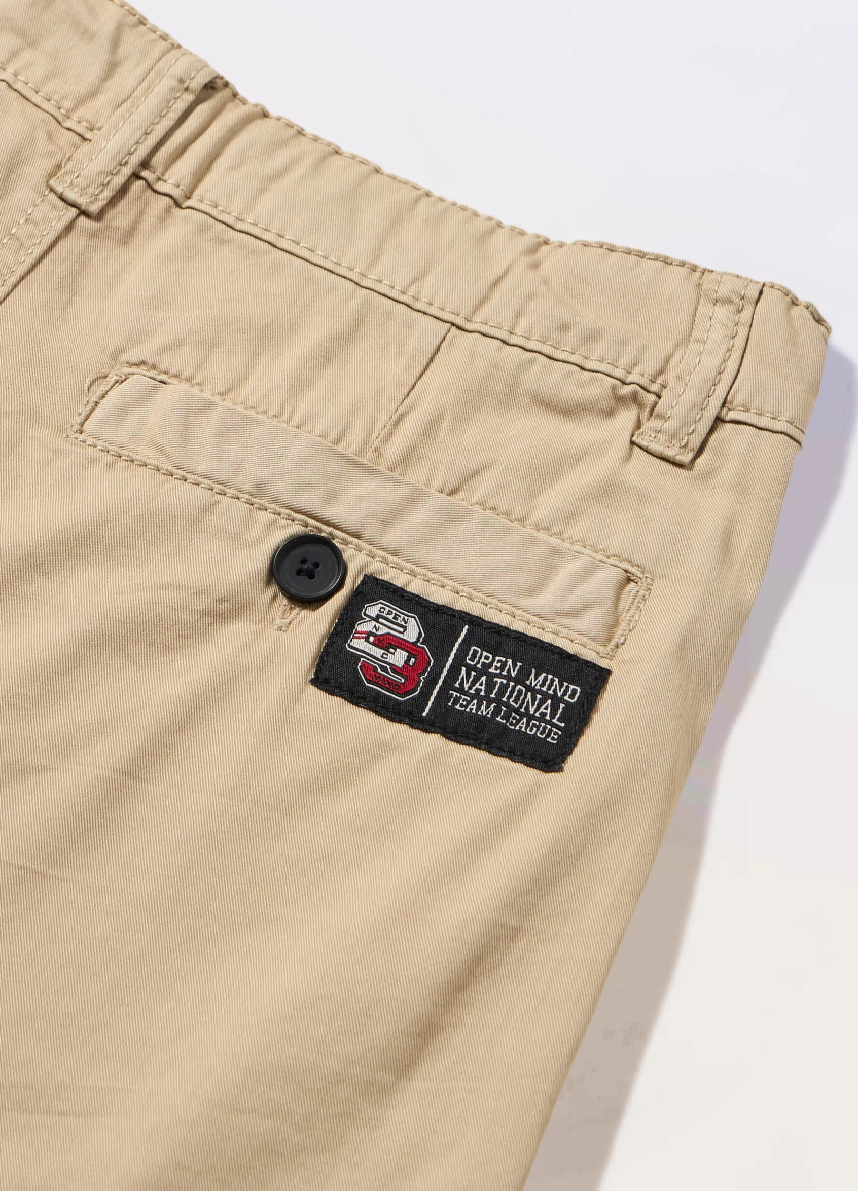 Blukids Pantaloni cargo in puro cotone ragazzo- Pantaloni
