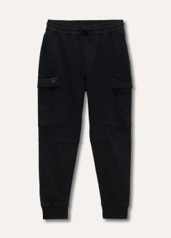 Blukids Pantaloni cargo terry ragazzo- Pantaloni