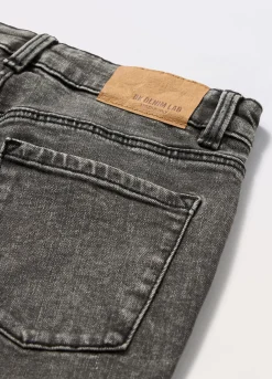 Blukids Pantaloni flare fit in denim di cotone stretch ragazza- Jeans