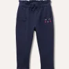 Blukids Pantaloni in cotone stretch neonata- Pantaloni