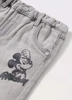 Blukids Pantaloni in denim di cotone neonato- Pantaloni