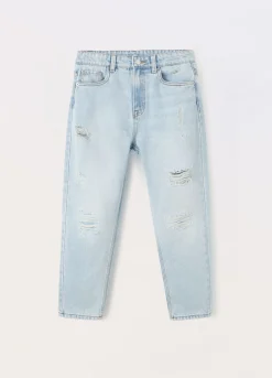 Blukids Pantaloni in denim di misto cotone ragazzo- Jeans