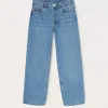 Blukids Pantaloni in denim di misto cotone ragazza- Jeans