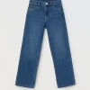 Blukids Pantaloni in denim di misto cotone ragazza- Jeans