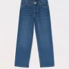 Blukids Pantaloni in denim di misto cotone ragazza- Jeans