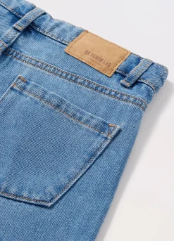 Blukids Pantaloni in denim di misto cotone ragazza- Jeans