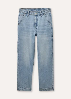 Blukids Pantaloni in denim di puro cotone ragazzo- Jeans