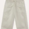 Blukids Pantaloni in pura lyocell neonata- Pantaloni