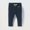 Blukids Pantaloni in puro cotone neonato- Pantaloni