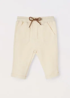 Blukids Pantaloni in puro cotone neonato- Pantaloni