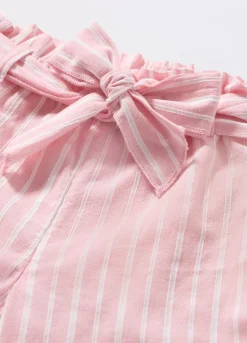 Blukids Pantaloni in puro cotone neonata- Pantaloni