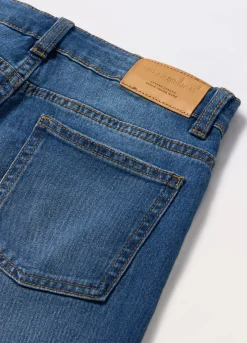Blukids Pantaloni in stretch denim di misto cotone ragazzo- Jeans