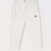 Blukids Pantaloni in twill di puro cotone neonato- Pantaloni