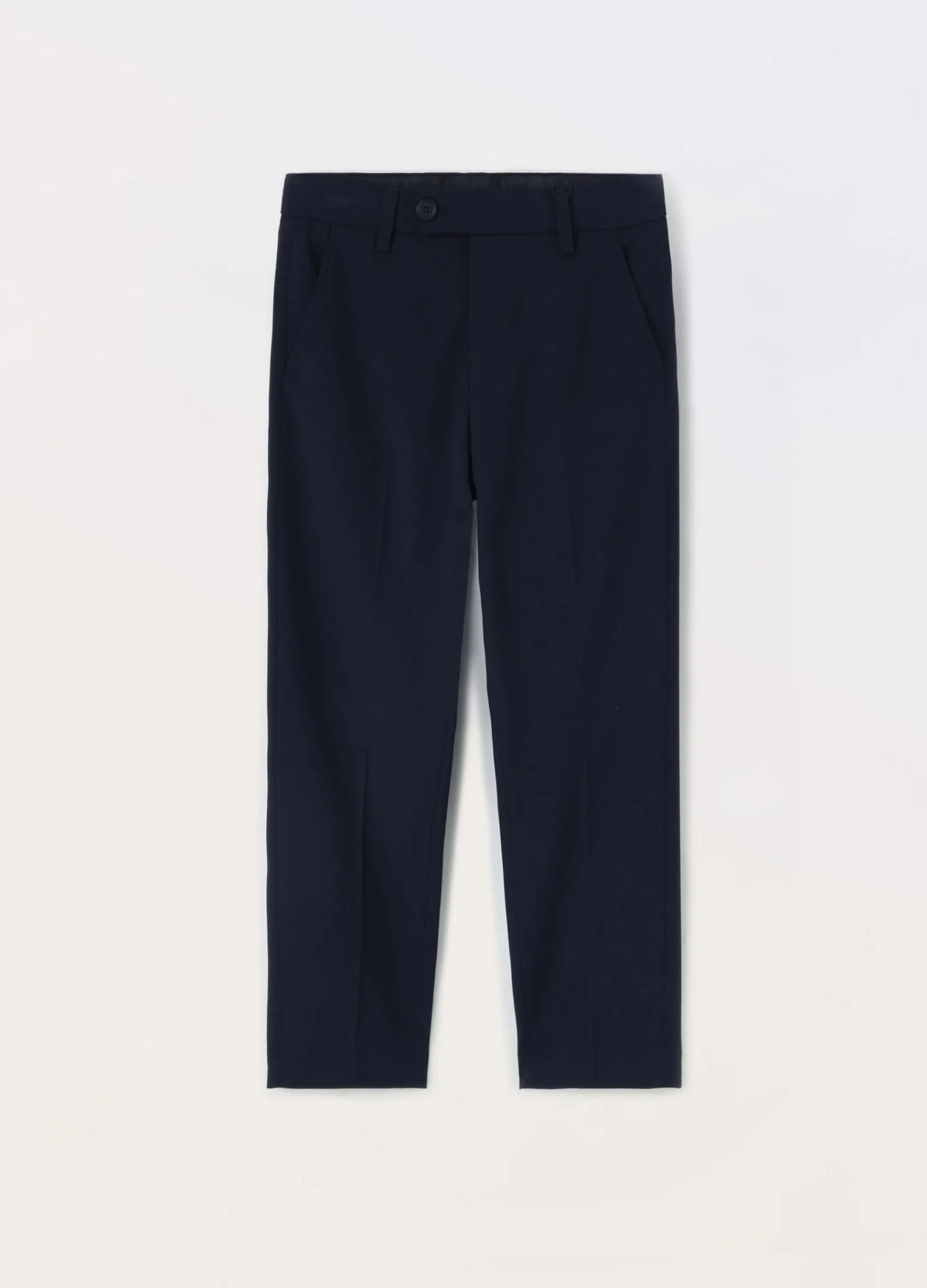 Blukids Pantaloni misto lana ragazzo- Pantaloni