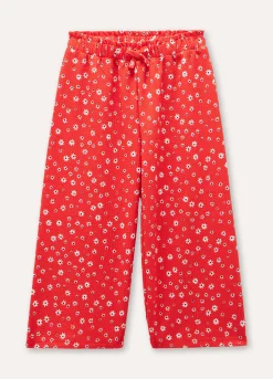 Blukids Pantaloni wide leg bambina- Pantaloni