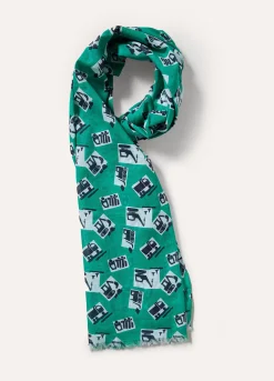 Blukids Pashmina in puro cotone con stampa-Bambino Accessori | Accessori