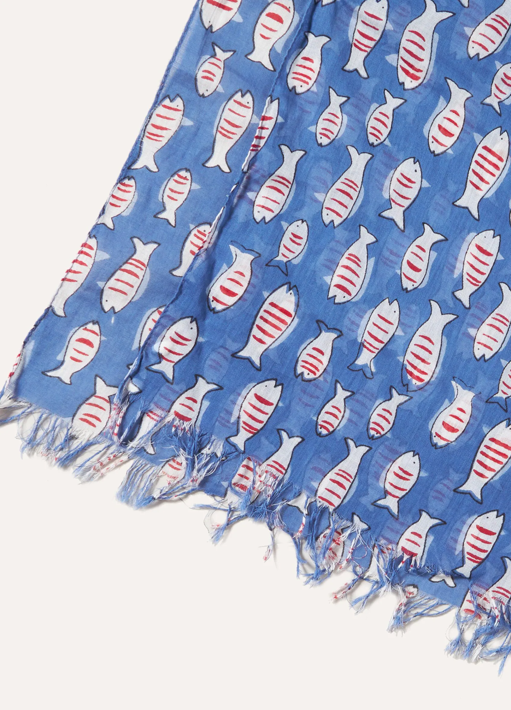 Blukids Pashmina in puro cotone con stampa-Bambino Accessori | Accessori