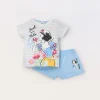 Blukids Pigiama corto in jersey di puro cotone bambina- Pigiami