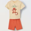 Blukids Pigiama corto in puro cotone Neonato- Pigiami
