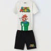 Blukids Pigiama corto in puro cotone bambino-Bambino Pigiami