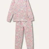 Blukids Pigiama lungo in puro cotone bambina- Pigiami