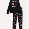 Blukids Pigiama lungo in puro cotone ragazza- Pigiami