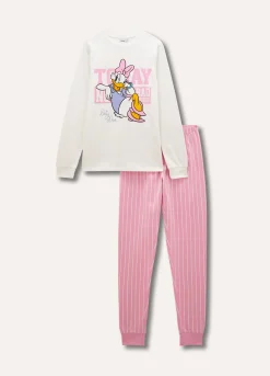 Blukids Pigiama lungo in puro cotone ragazza- Pigiami