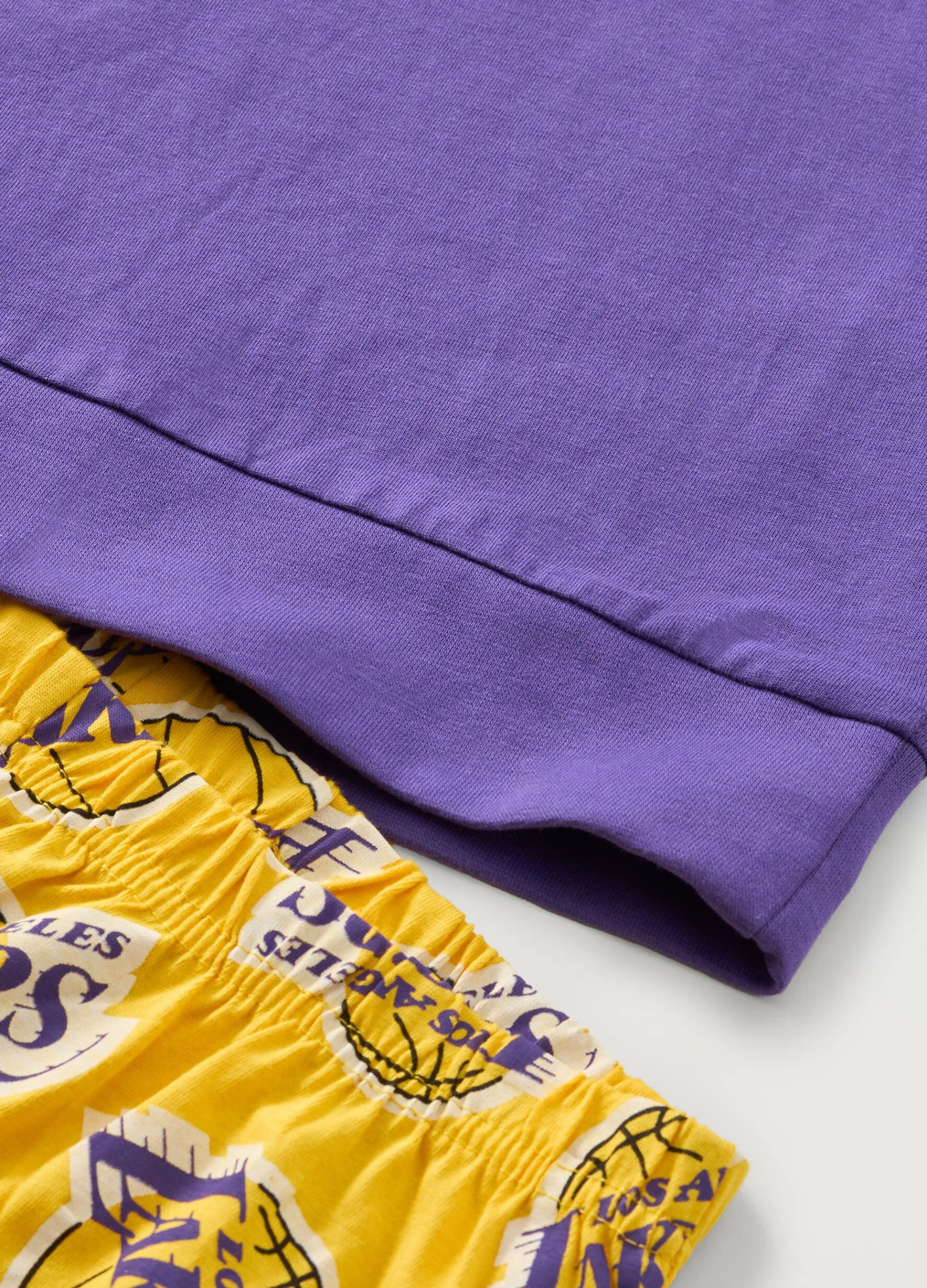 Blukids Pigiama lungo NBA in puro cotone ragazzo- Pigiami