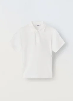 Blukids Polo a maniche corte in puro cotone ragazzo- T-shirt