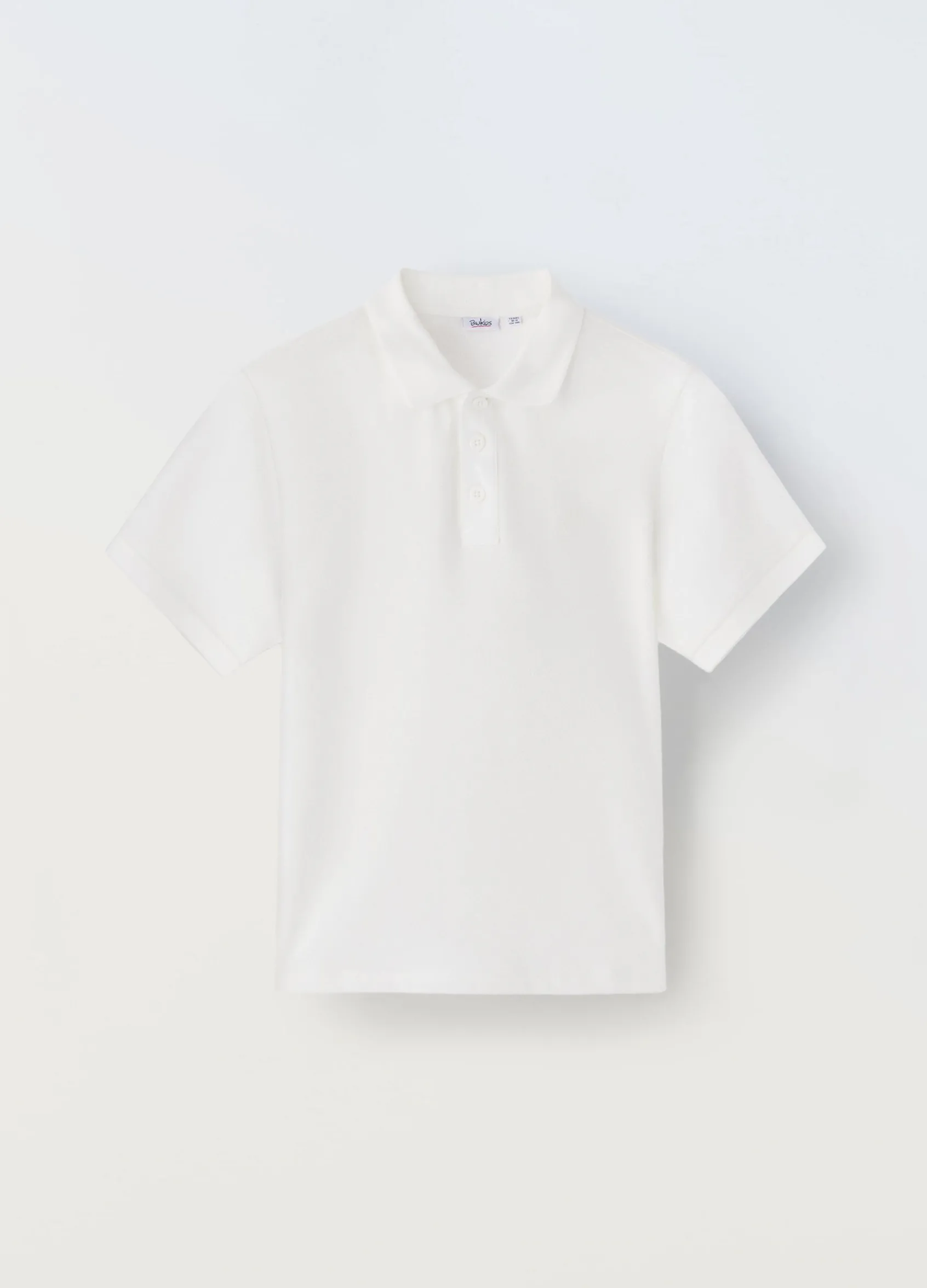 Blukids Polo a maniche corte in puro cotone ragazzo- T-shirt