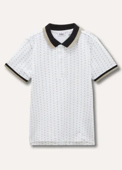 Blukids Polo in cotone Piquet stretch bambino-Bambino T-shirt