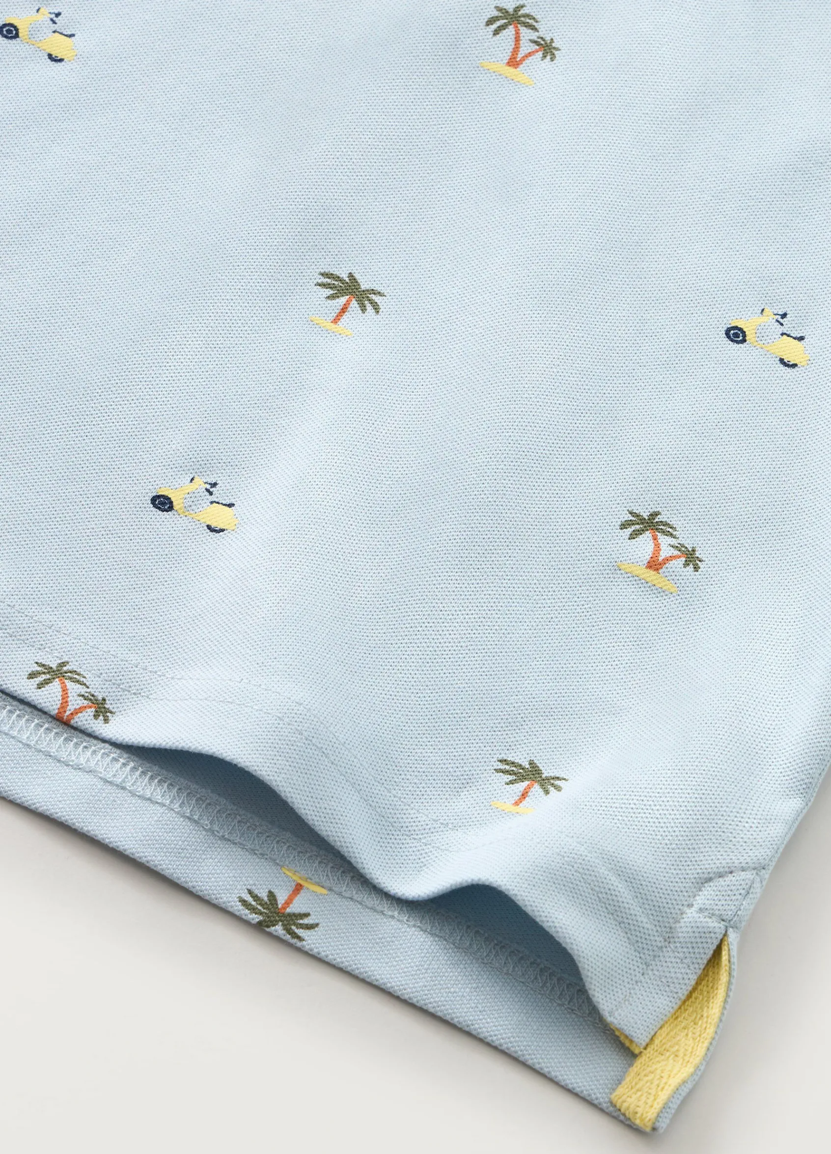 Blukids Polo in cotone stretch bambino-Bambino T-shirt