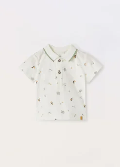 Blukids Polo in jersey di cotone stretch neonato- T-shirt